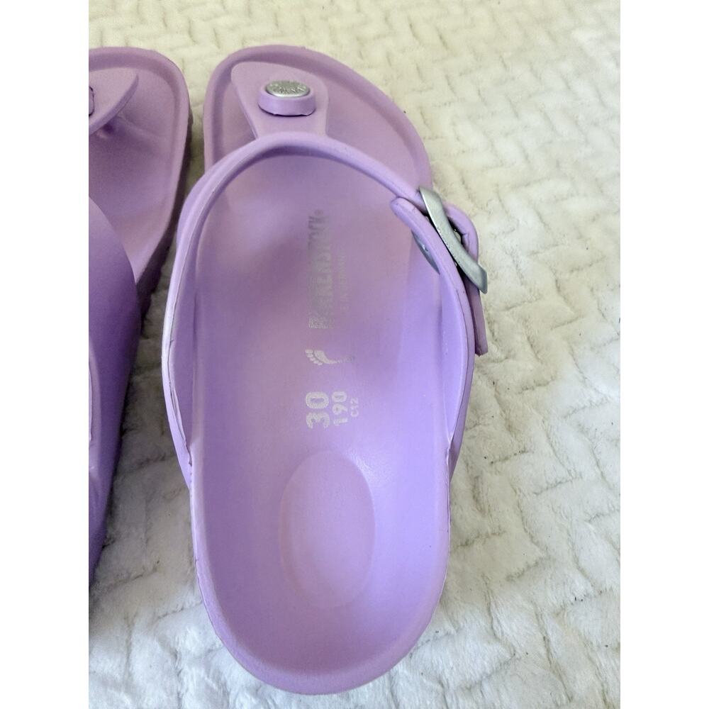 Birkenstock EVA Gizeh WATERPROOF - Lavender ￼KIDS 12 Narrow 1013100 - Picture 6 of 11